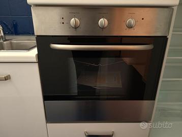 Forno a gas da incasso