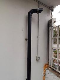 Raccordo per canna fumaria stufa a pellet in acc