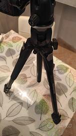 Treppiedi Manfrotto 190XPROB+Testa a Sfera 496RC2