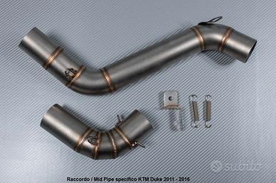 Raccordo / Mid Pipe specifico KTM Duke 2011 - 2016