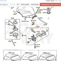 Rubinetto carburante Kawasaki GPX 750 510231133