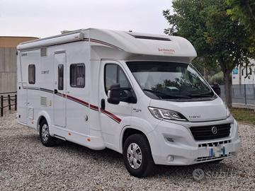 Dethleffs trend t6767 maxi bagno in coda con gar