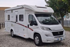 Dethleffs trend t6767 maxi bagno in coda con gar