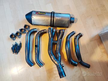 Yamaha R6 scarico completo Akrapovic