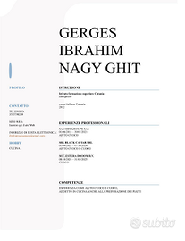 Cuoco/secondo cuoco a Milano