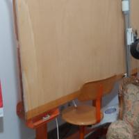 Tavolo da disegno Bieffe con tecnigrafo Zucor