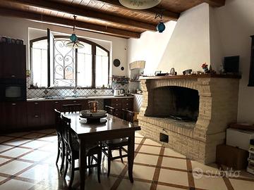 Cielo terra con vista panoramica