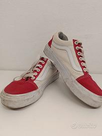 Scarpe vans usate un paio di volte