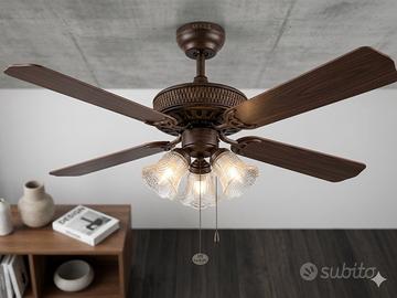 Ventilatore da Soffitto CFG LuceQuadra 132cm