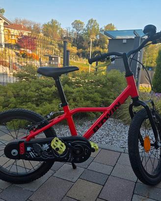 Bici bambino 3/6 anni 16" Btwin racing 900