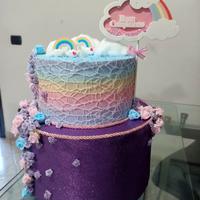 Torta scenografica  compleanno bambina