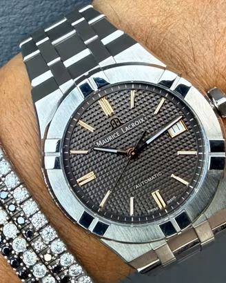 Maurice Lacroix CHOCOLATE Full 🇮🇹 sfere rose gold
