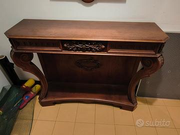 consolle in legno 