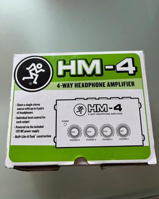 Mackie HM-4 headphone amplifier