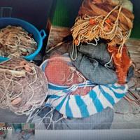 Rete da pesca nuove ed usate