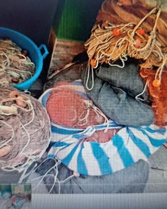 Rete da pesca nuove ed usate