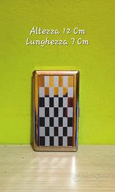 Scatolina In Metallo Porta Sigarette Porta Sigari