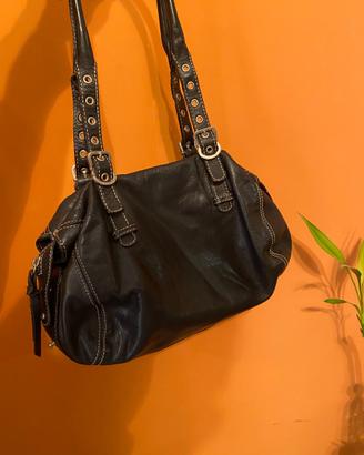 Lotto di 6 borse in vera pelle