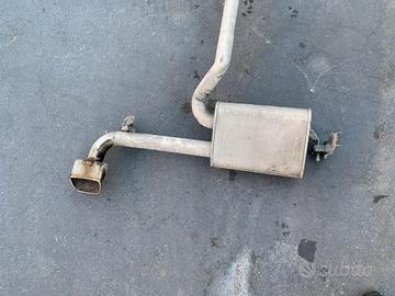 MARMITTA COMPLETA DI TERMINALE SCARICO JEEP Renega