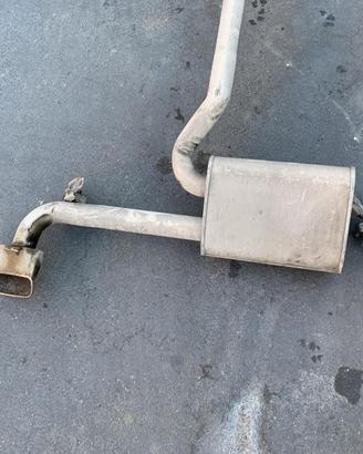 MARMITTA COMPLETA DI TERMINALE SCARICO JEEP Renega