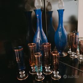 bottiglia in vetro colorato