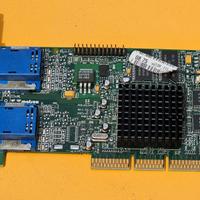 Scheda video Matrox G45+ (G450+) AGP 16Mb DualHead