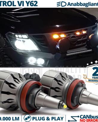 Kit Full LED H11 PER NISSAN PATROL 6 Y62 CANBUS