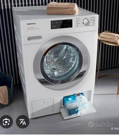 Lavatrice miele e smart tv