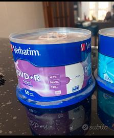📀 Verbatim DVD+R 50 pezzi – Nuovi sigillati