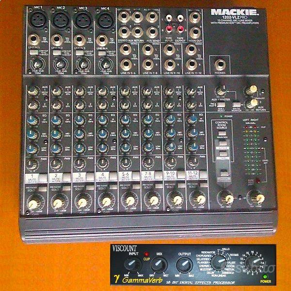 MACKIE 1202 VLZ USA製 Mackie 1202-VLZ Pro 12-Channel Mic/Line Mixer with Premium