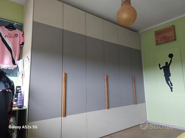 ARMADIO GRANDE BICOLORE