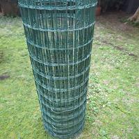 rete metallica plastificata verde h 120cm  x 12 m