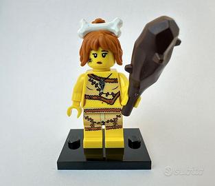 Lego minifigure serie 5 Cavernicola + cartina