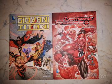 Lotto Fumetti DC - Giovani Titani + Lanterne Rosse