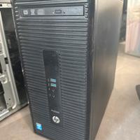 Computer hp desktop ssd 250 8 gb di ram windows 11