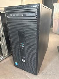 Computer hp desktop ssd 250 8 gb di ram windows 11