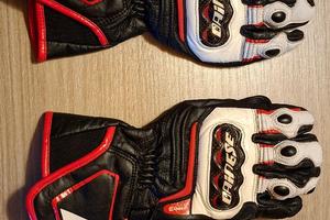 Guanti in pelle Dainese Carbon D1 long - Tg S