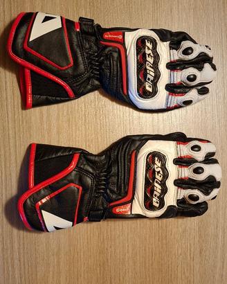 Guanti in pelle Dainese Carbon D1 long - Tg S