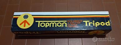Cavalletto treppiede per fotocamera H=123