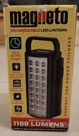 Lampada RICARICABILE PORTATILE a LED magnetica USB