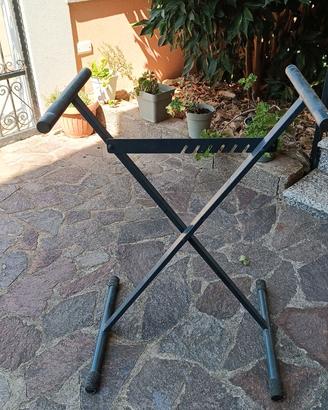 stativo a x per tastiera o altro