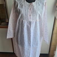 camicia notte in cotone 