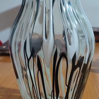 Vaso vintage in vetro vulcanico 