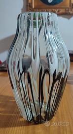 Vaso vintage in vetro vulcanico 