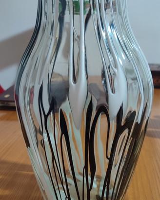 Vaso vintage in vetro vulcanico 