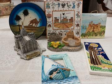 SOUVENIR, QUADRETTI, CERAMICHE DIPINTE A MANO