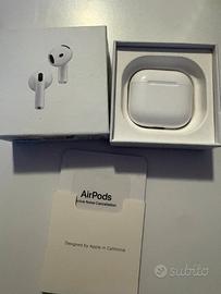 airpods 4 con cancellazione del rumore