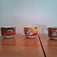 Set 3 tazze in ceramica 