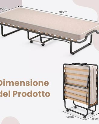 Brandina Pieghevole con Materasso
