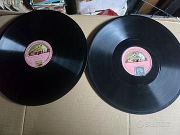 78 giri rari dischi monofacc Pagliacci grammophone